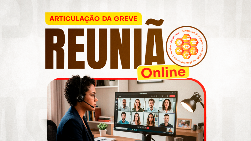 REUNIÃO ONLINE | Vamos juntos articular os próximos passos para a greve geral. Será dia 15 de abril, às 18 horas, pelo Zoom