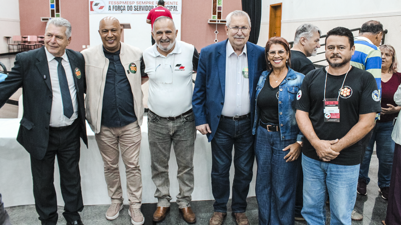 SINDLOUV marca presença em importante encontro promovido pela FESSPMESP e fortalece união e força do movimento sindical