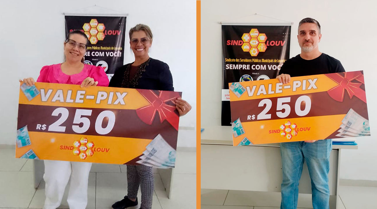 Parabéns aos ganhadores do Sorteio do Dia dos Professores: Vitor Hugo Gorino e Maria Aparecida Barbosa!
