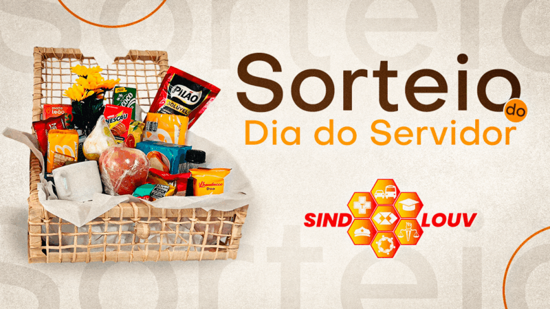 Sindicato prepara sorteio especial em homenagem ao Dia do Servidor. Todos os sócios podem participar!