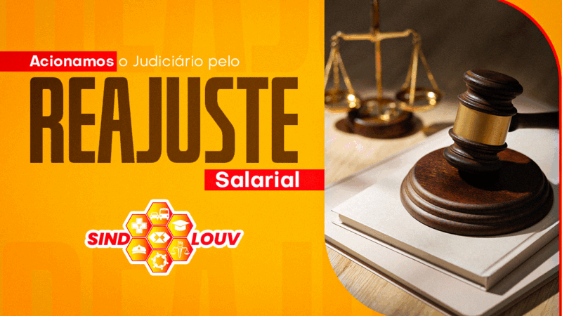 Sindicato ingressa na Justiça pela concessão do reajuste salarial da categoria. CHEGA DE NEGLIGÊNCIA por parte da Administração!