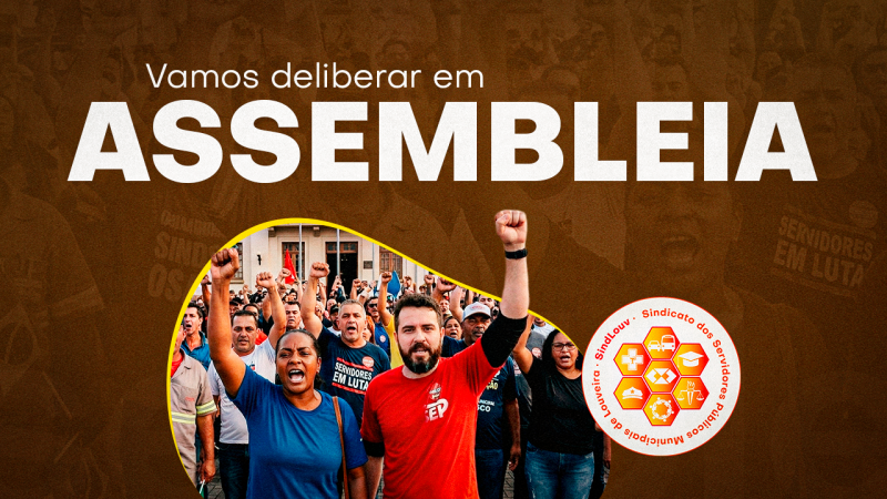 Pressão da categoria resulta em contraproposta da Prefeitura para a data-base. Assembleia na quinta, dia 12, às 18 horas, vai deliberar!