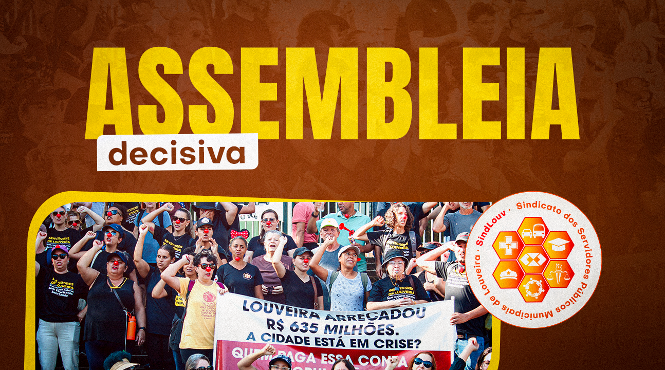 Campanha Salarial 2026 | Sindicato convoca Servidores para assembleia no dia 7 de maio, às 13h30, na Praça Padre Pedro Sanches