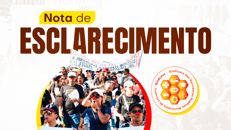 ESCLARECIMENTOS À CATEGORIA | Sindlouv esclarece descontos da greve e reforça que não haverá reposição dos dias já descontados